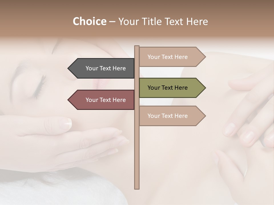 Pretty Hot Woman PowerPoint Template