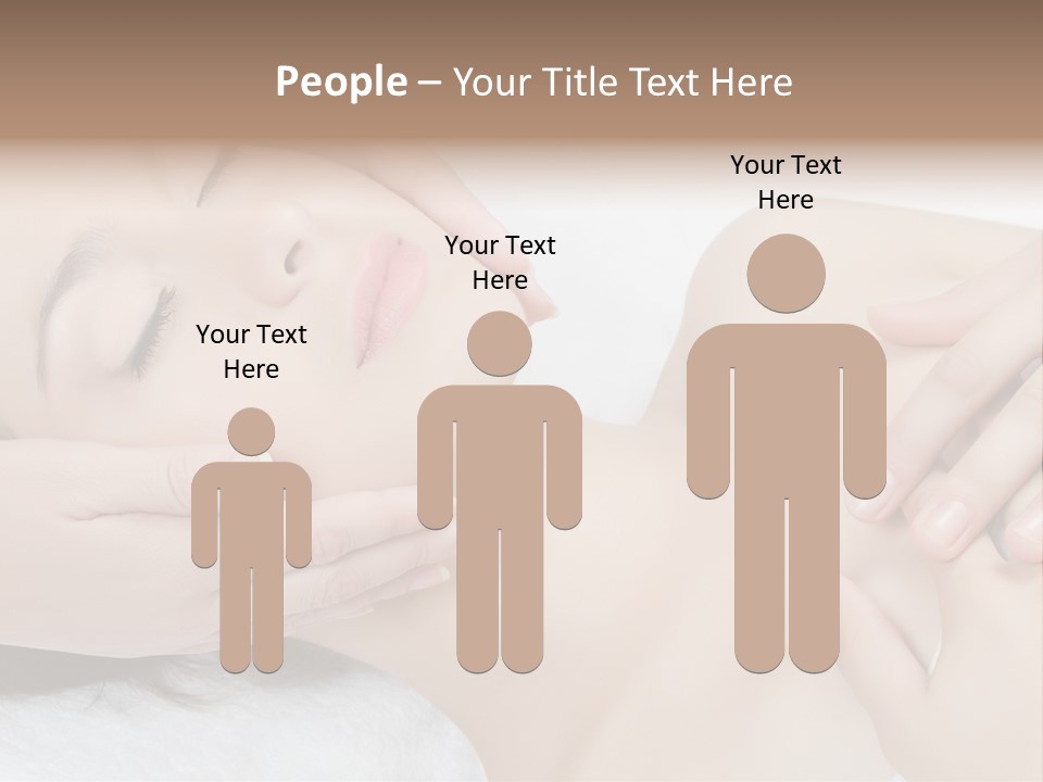 Pretty Hot Woman PowerPoint Template