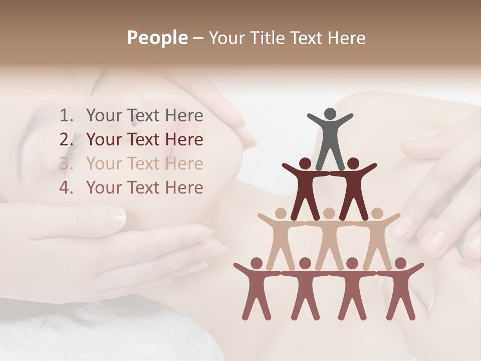 Pretty Hot Woman PowerPoint Template