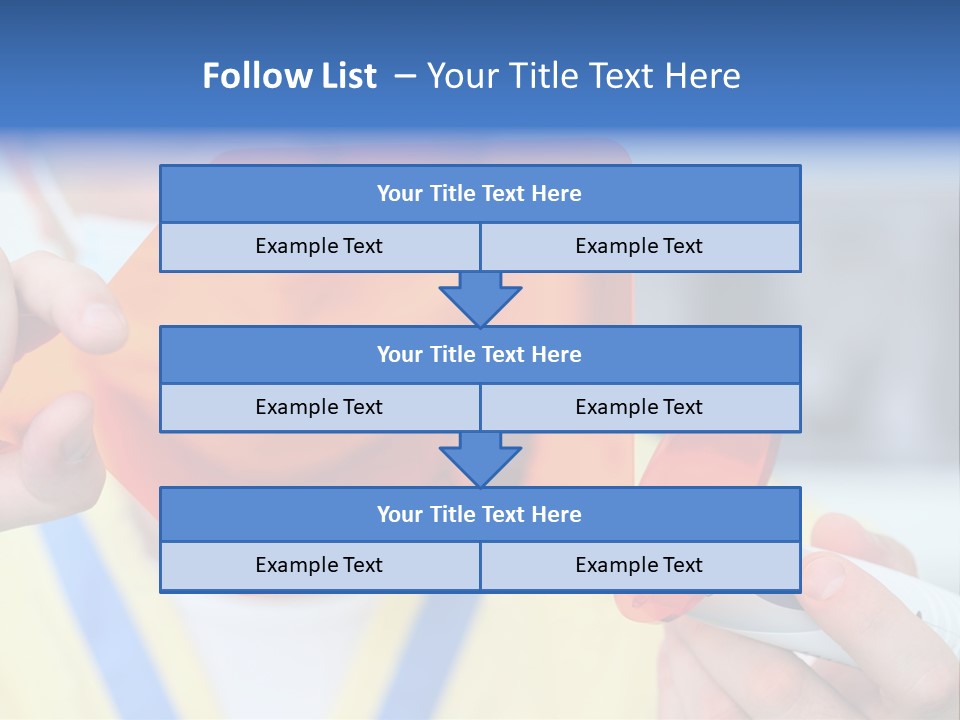 Holds Pain Mouth PowerPoint Template