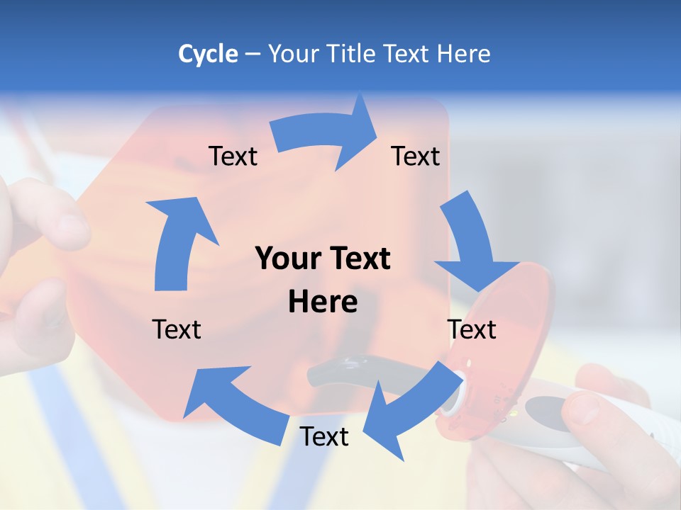 Holds Pain Mouth PowerPoint Template