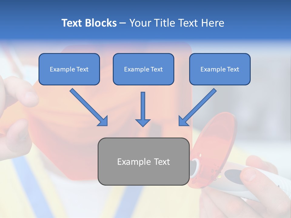 Holds Pain Mouth PowerPoint Template