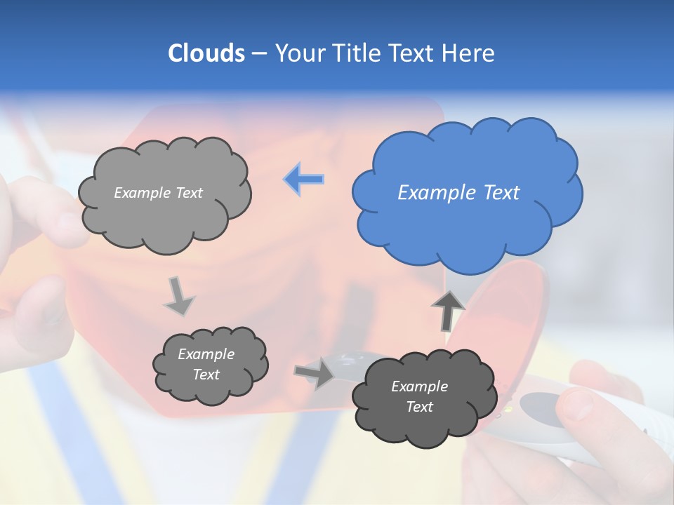 Holds Pain Mouth PowerPoint Template