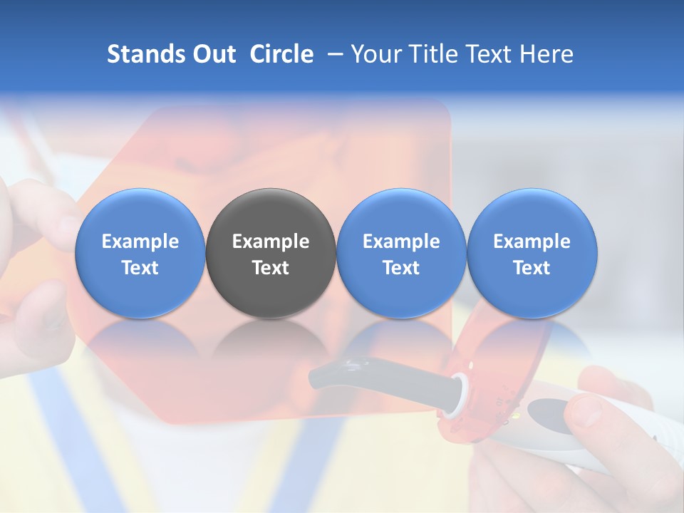 Holds Pain Mouth PowerPoint Template