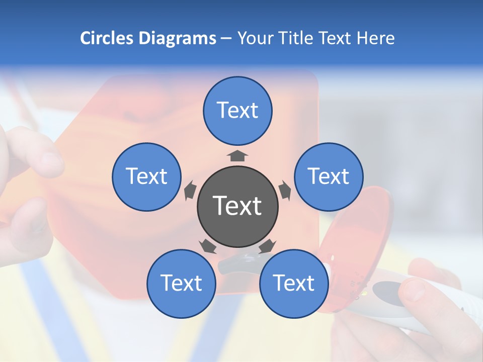 Holds Pain Mouth PowerPoint Template