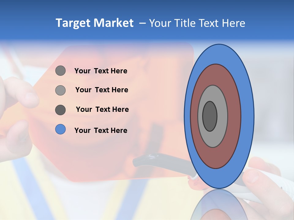 Holds Pain Mouth PowerPoint Template