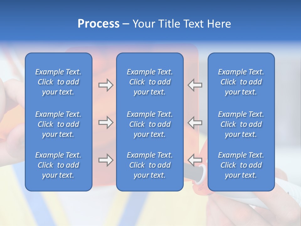 Holds Pain Mouth PowerPoint Template