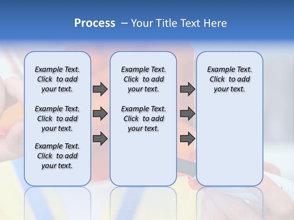 Holds Pain Mouth PowerPoint Template