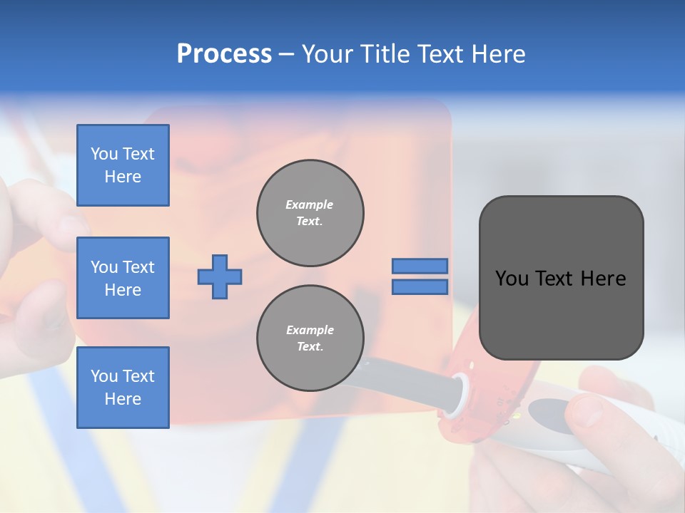 Holds Pain Mouth PowerPoint Template