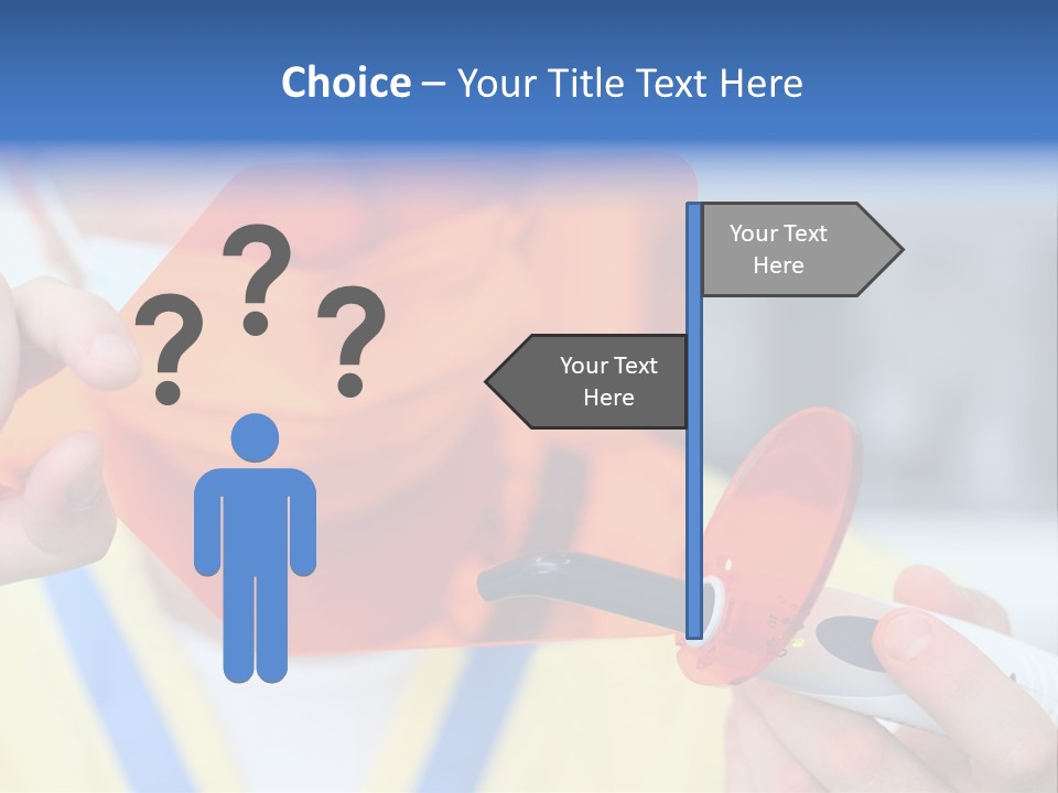 Holds Pain Mouth PowerPoint Template