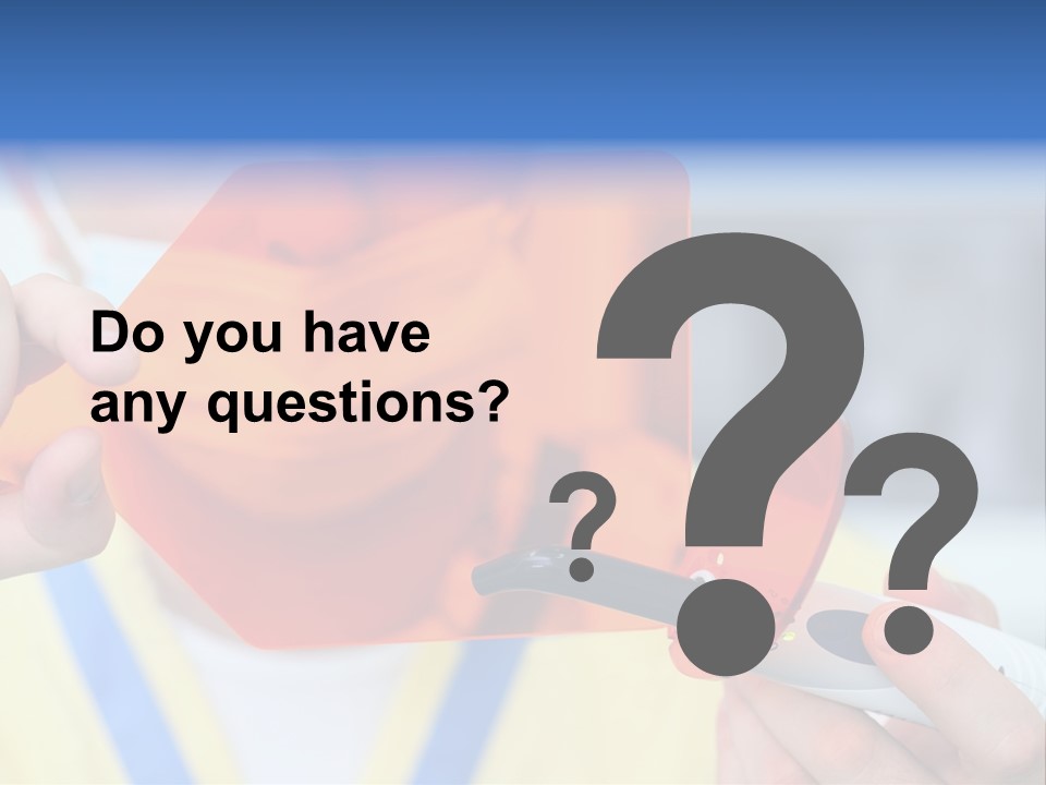 Holds Pain Mouth PowerPoint Template