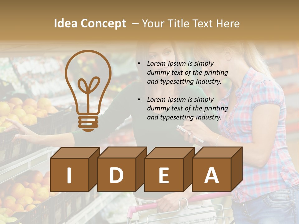People Warehouse Fresh PowerPoint Template