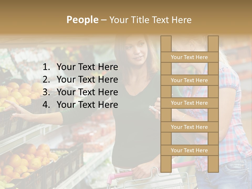 People Warehouse Fresh PowerPoint Template