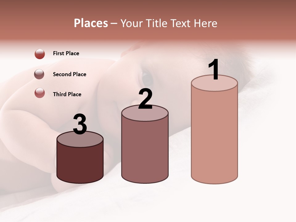 Innocent Little Person PowerPoint Template