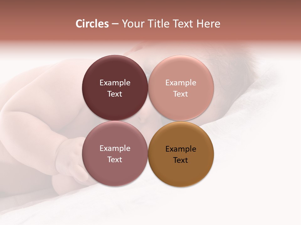 Innocent Little Person PowerPoint Template