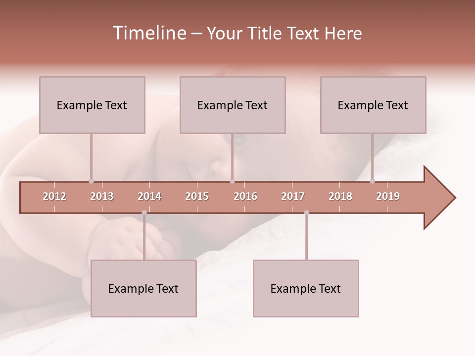 Innocent Little Person PowerPoint Template
