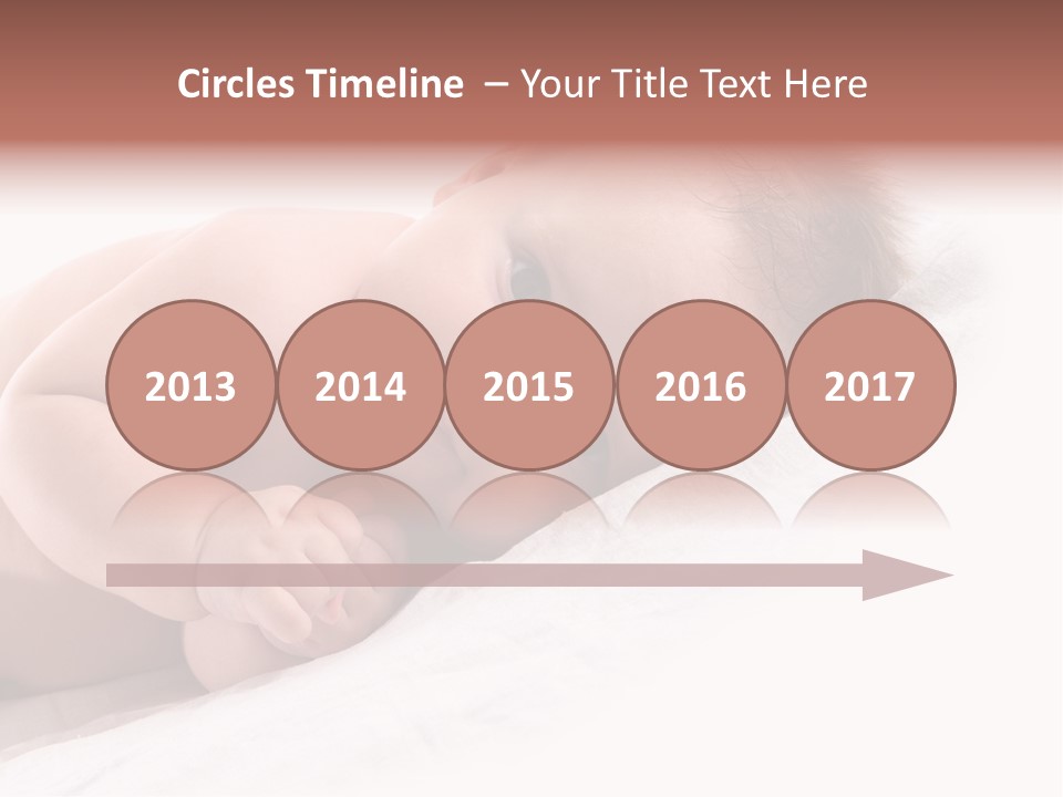 Innocent Little Person PowerPoint Template