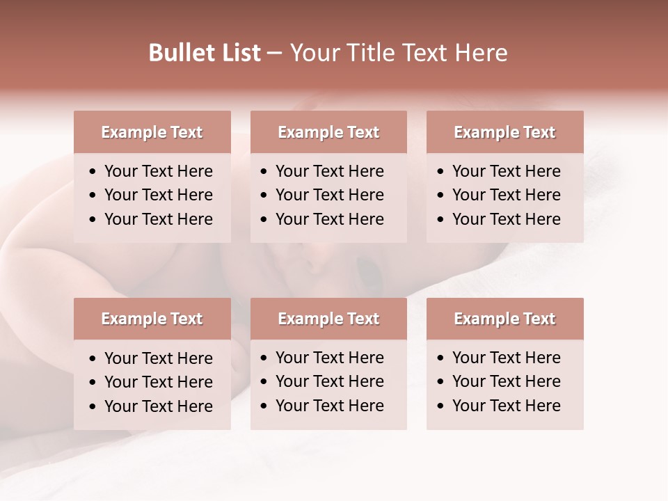 Innocent Little Person PowerPoint Template