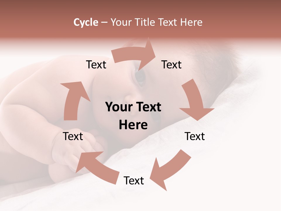 Innocent Little Person PowerPoint Template
