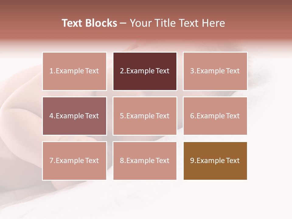 Innocent Little Person PowerPoint Template