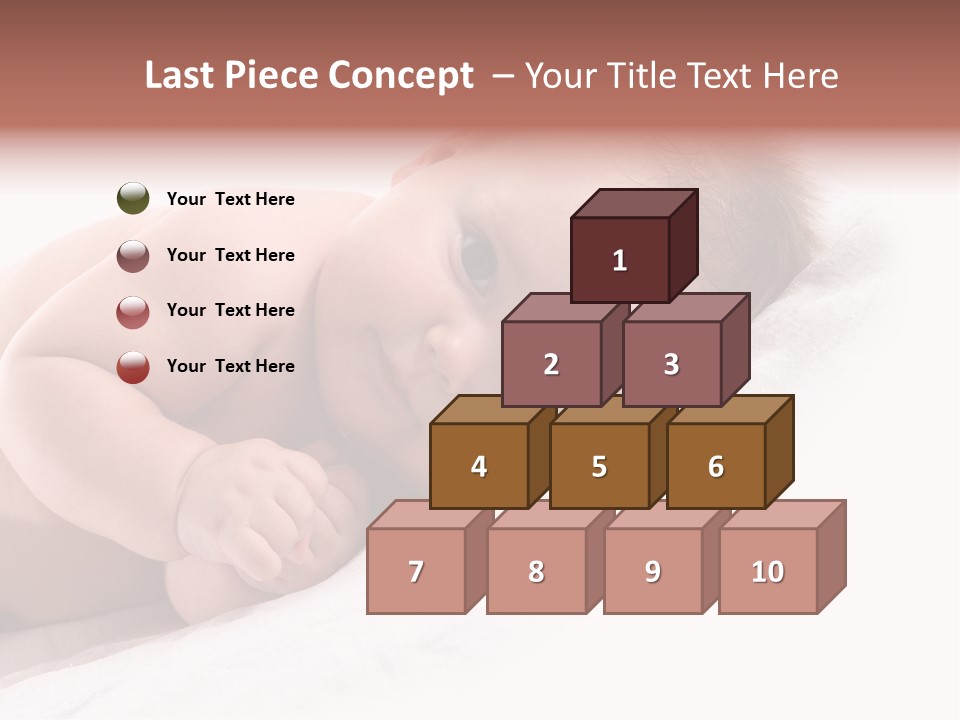 Innocent Little Person PowerPoint Template