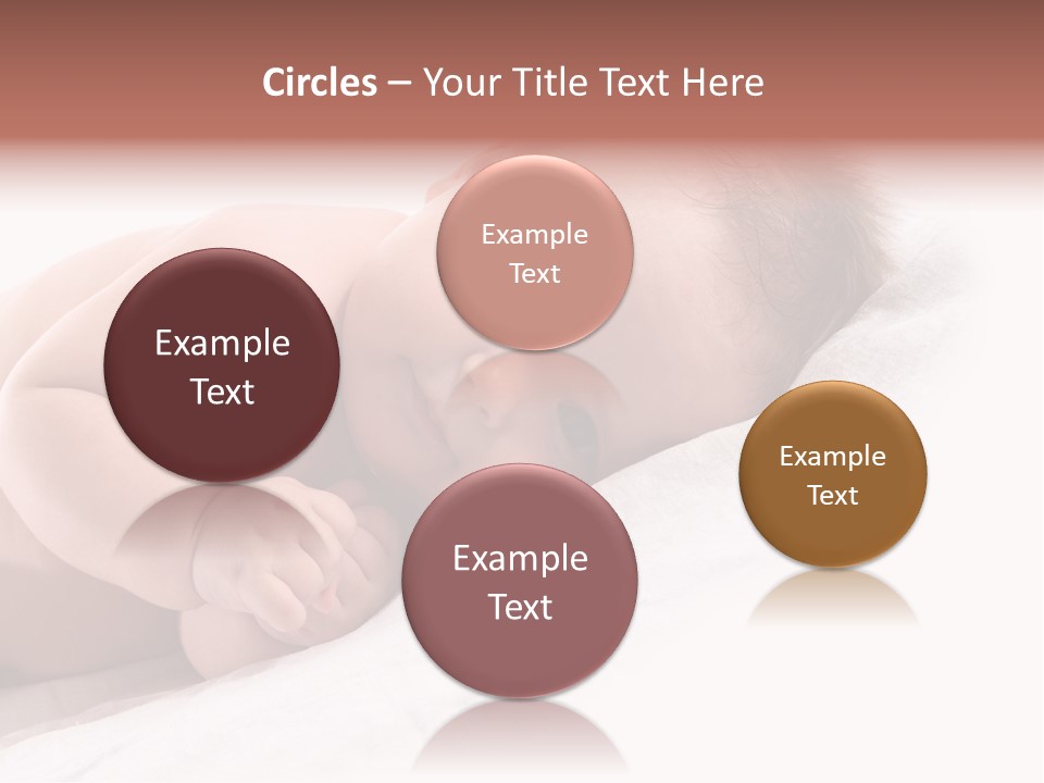Innocent Little Person PowerPoint Template