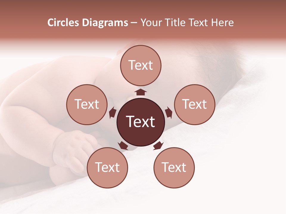 Innocent Little Person PowerPoint Template