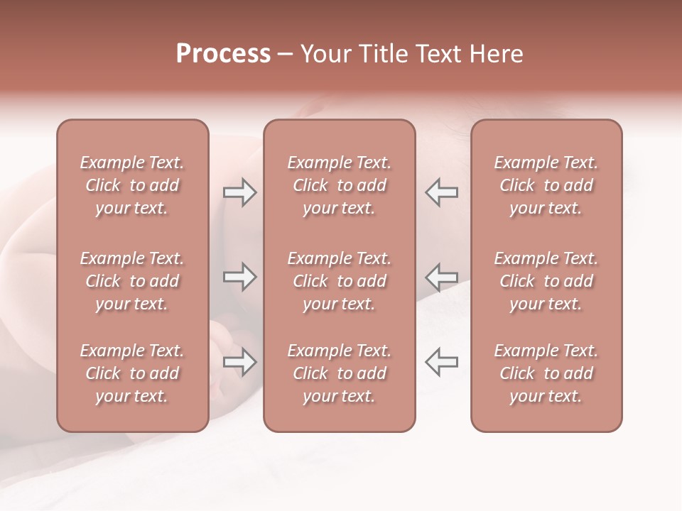 Innocent Little Person PowerPoint Template