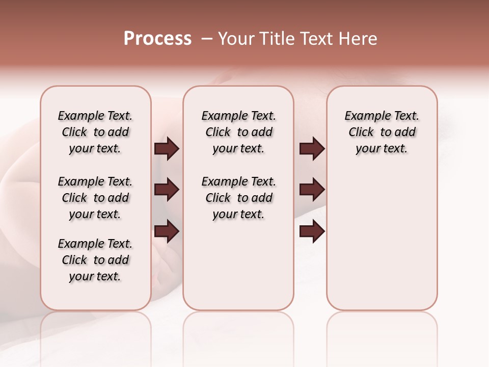 Innocent Little Person PowerPoint Template