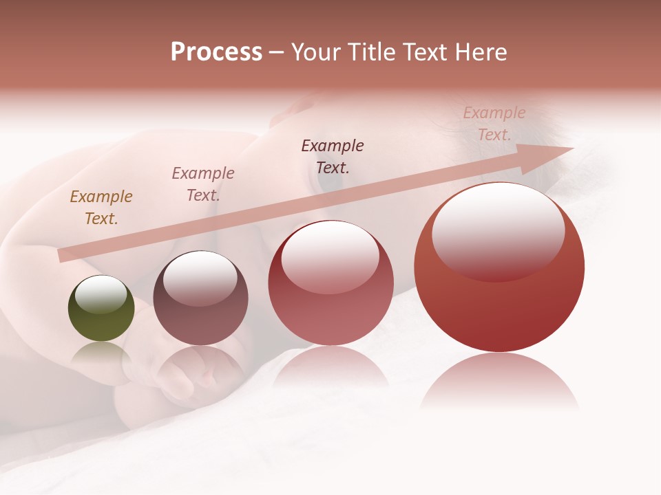 Innocent Little Person PowerPoint Template