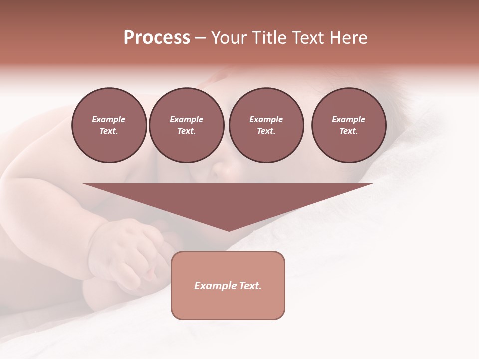 Innocent Little Person PowerPoint Template