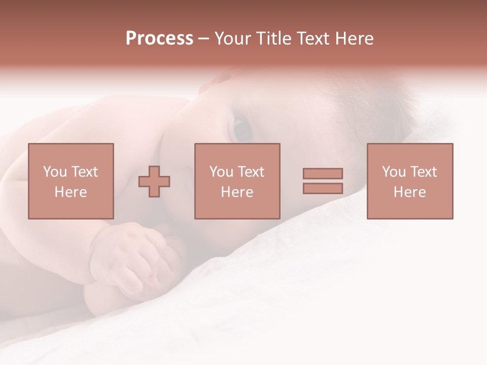 Innocent Little Person PowerPoint Template