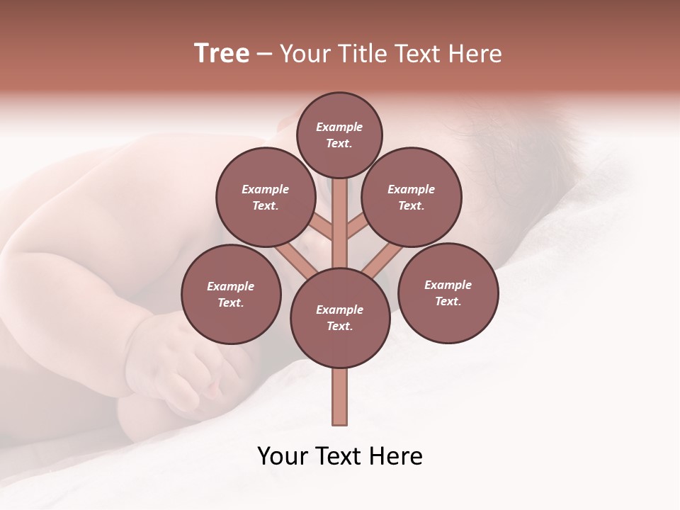 Innocent Little Person PowerPoint Template