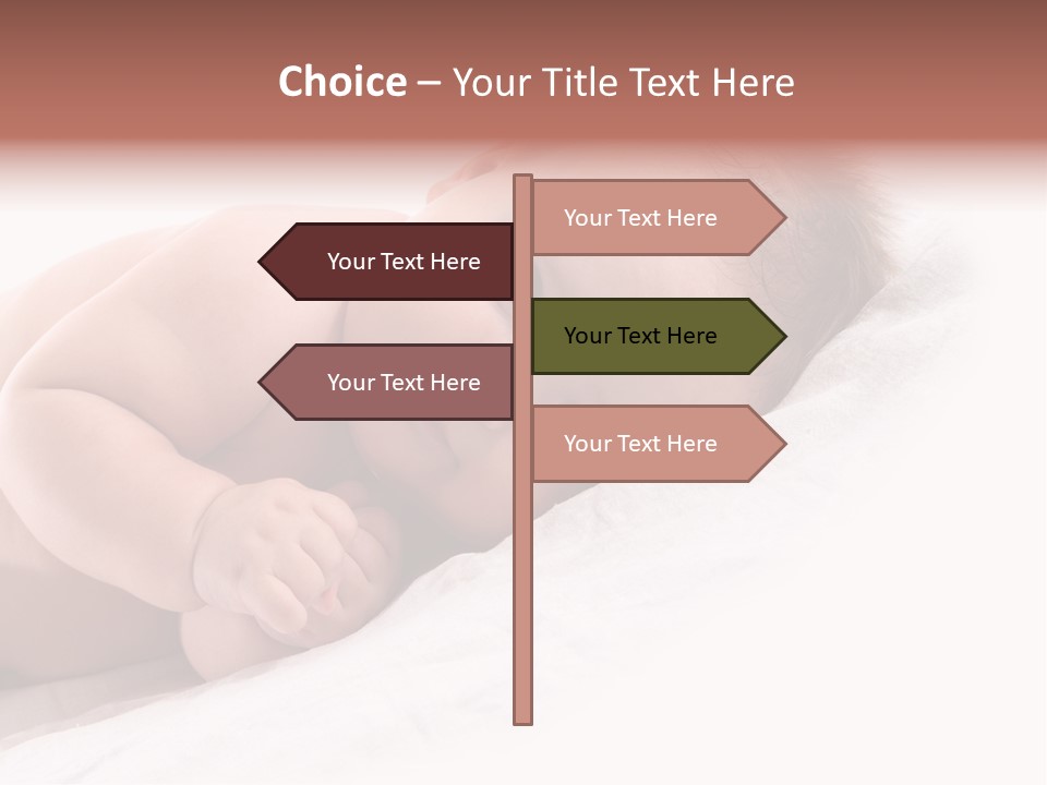 Innocent Little Person PowerPoint Template