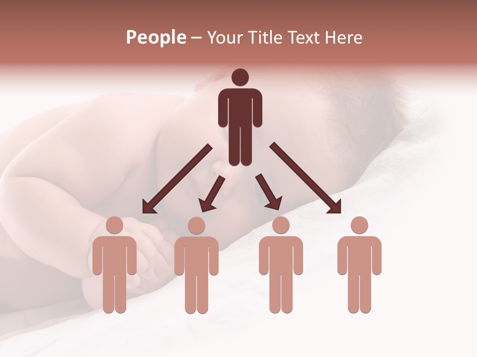 Innocent Little Person PowerPoint Template