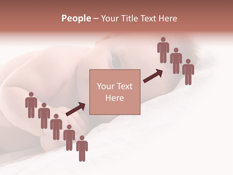 Innocent Little Person PowerPoint Template