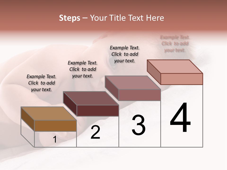 Innocent Little Person PowerPoint Template