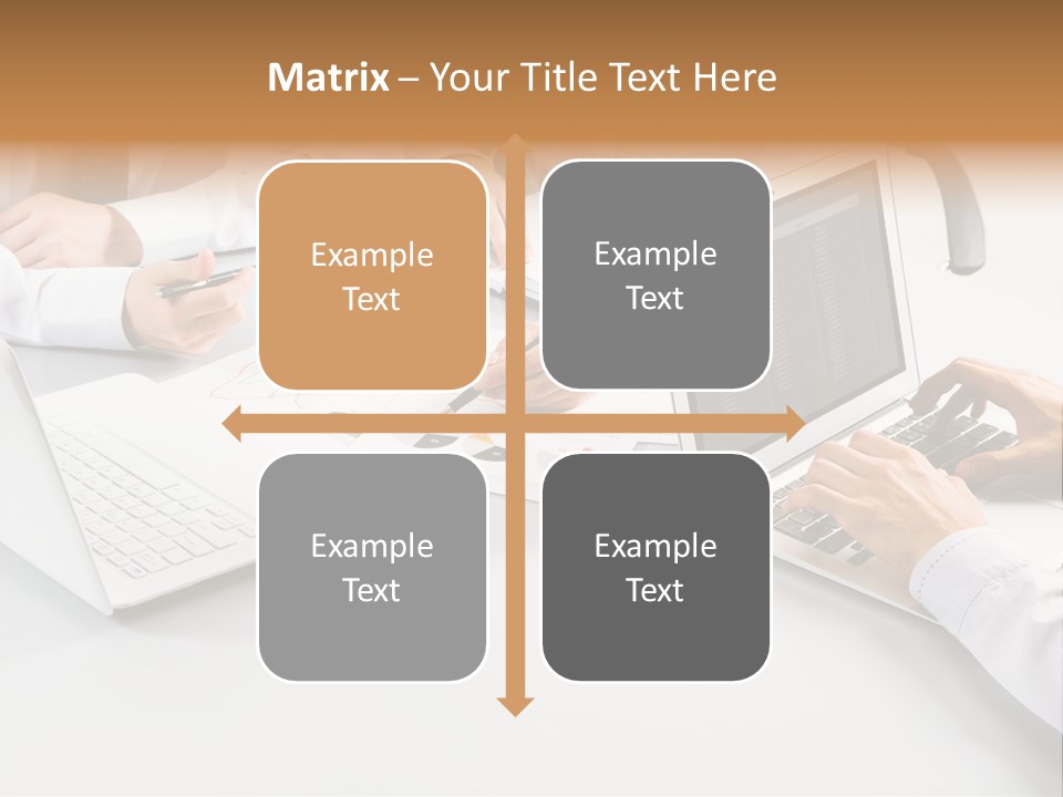 Showing Chart Document PowerPoint Template