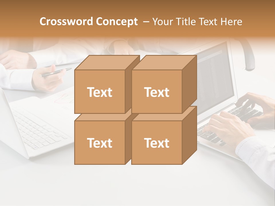 Showing Chart Document PowerPoint Template