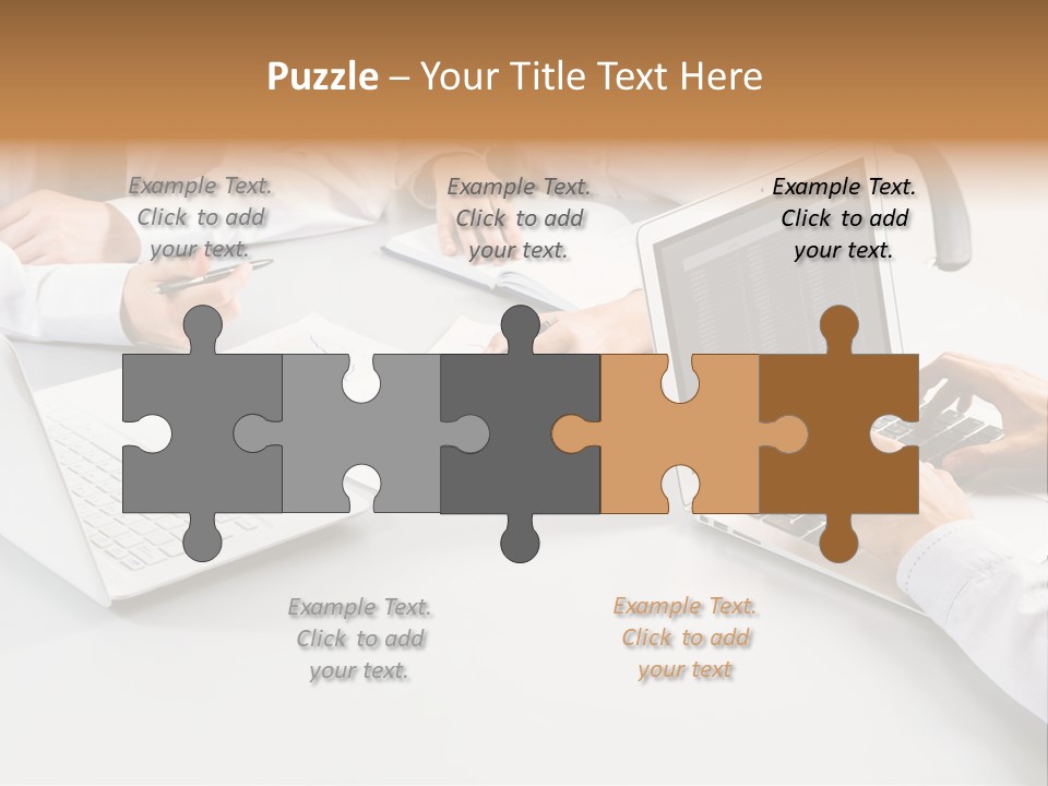 Showing Chart Document PowerPoint Template