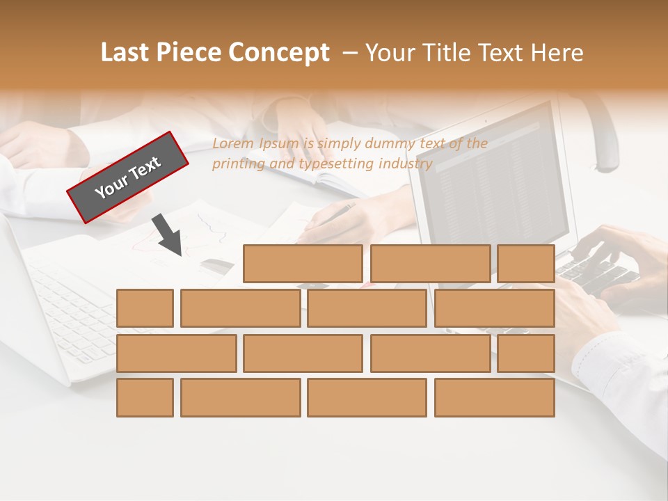 Showing Chart Document PowerPoint Template