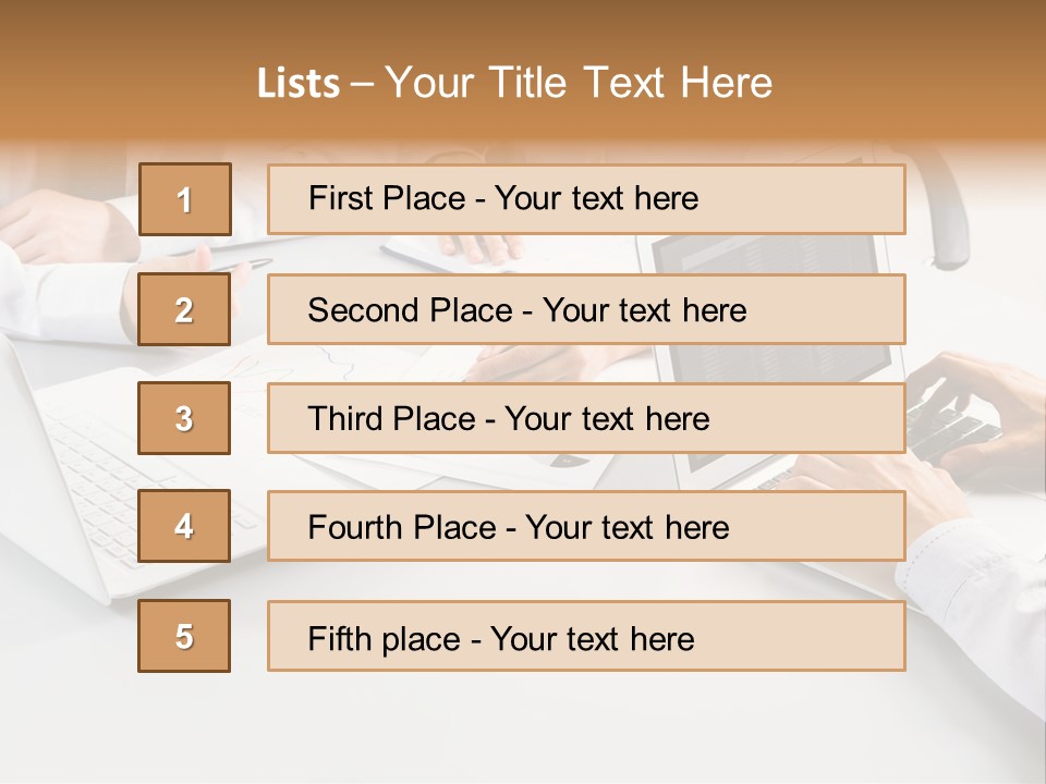 Showing Chart Document PowerPoint Template