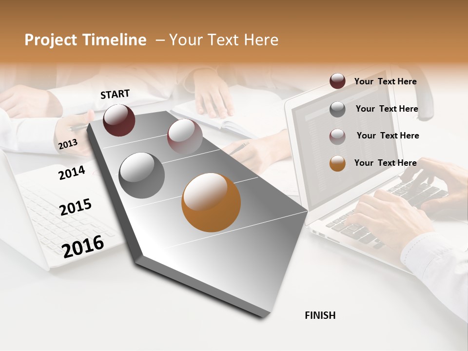 Showing Chart Document PowerPoint Template
