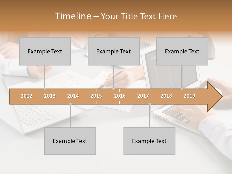 Showing Chart Document PowerPoint Template