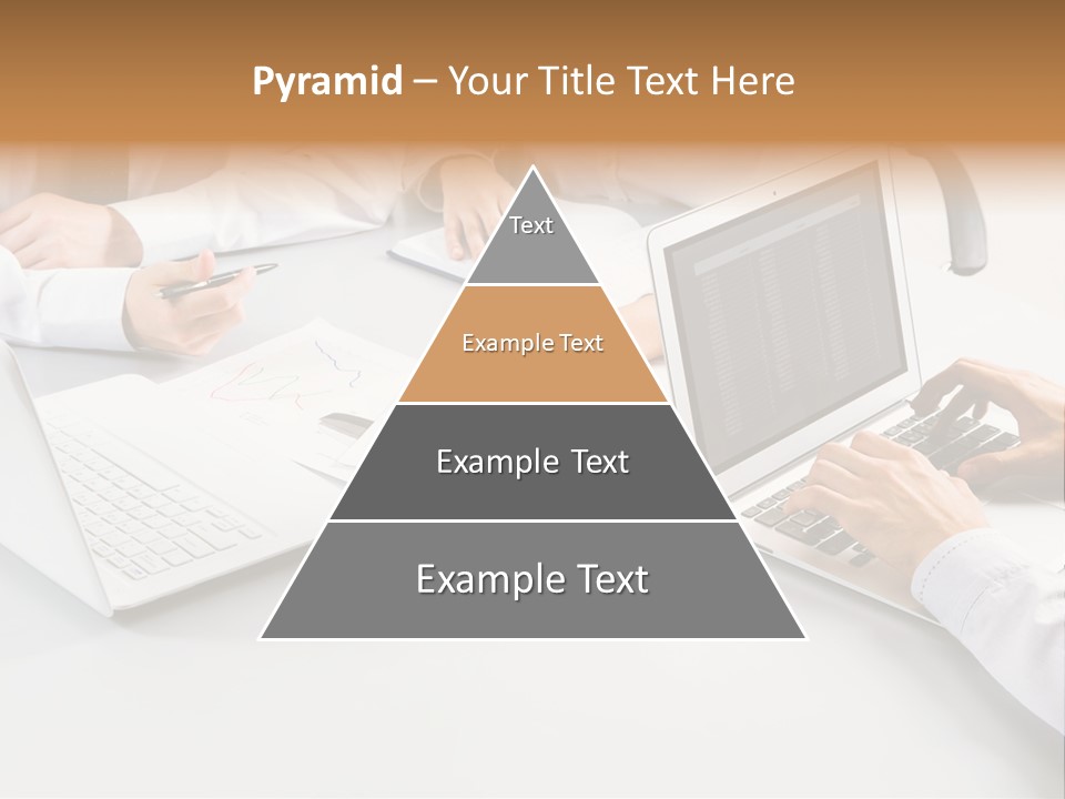 Showing Chart Document PowerPoint Template