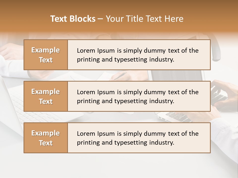 Showing Chart Document PowerPoint Template