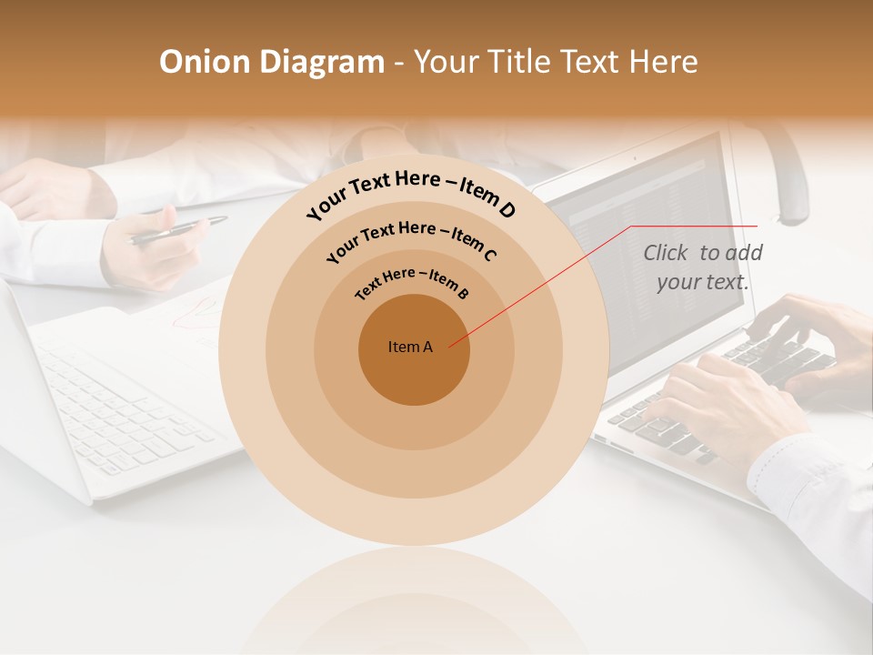 Showing Chart Document PowerPoint Template