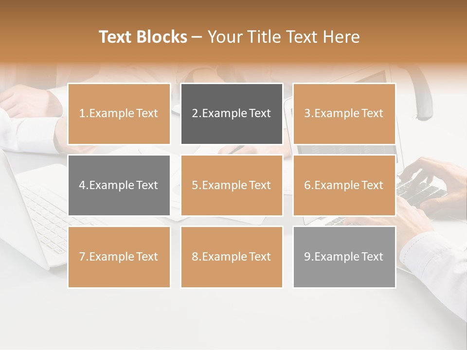 Showing Chart Document PowerPoint Template