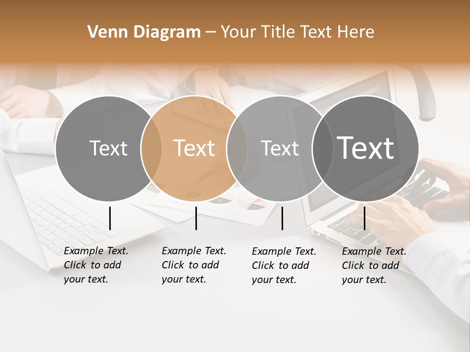Showing Chart Document PowerPoint Template