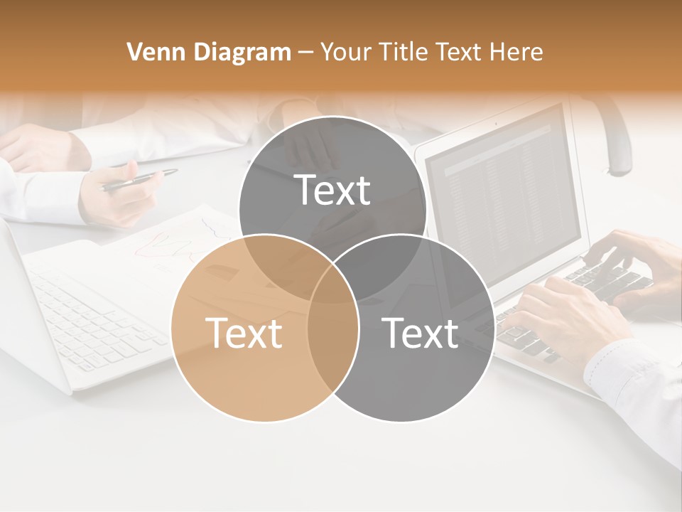 Showing Chart Document PowerPoint Template